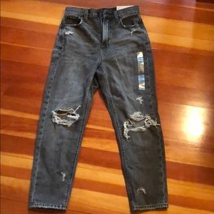 American Eagle High Rise Mom Jean.